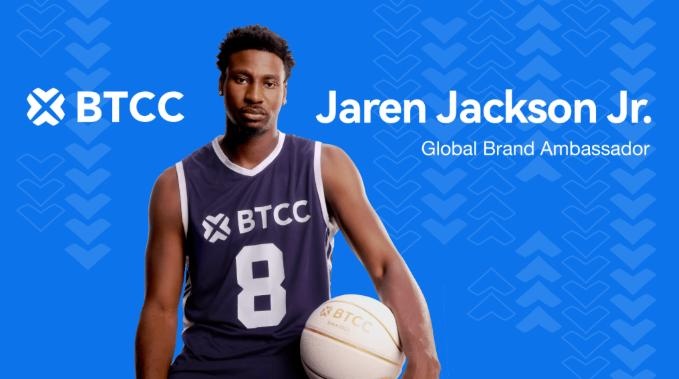 BTCC Exchange Partners with NBA’s Jaren Jackson Jr. in Sponsorship Play